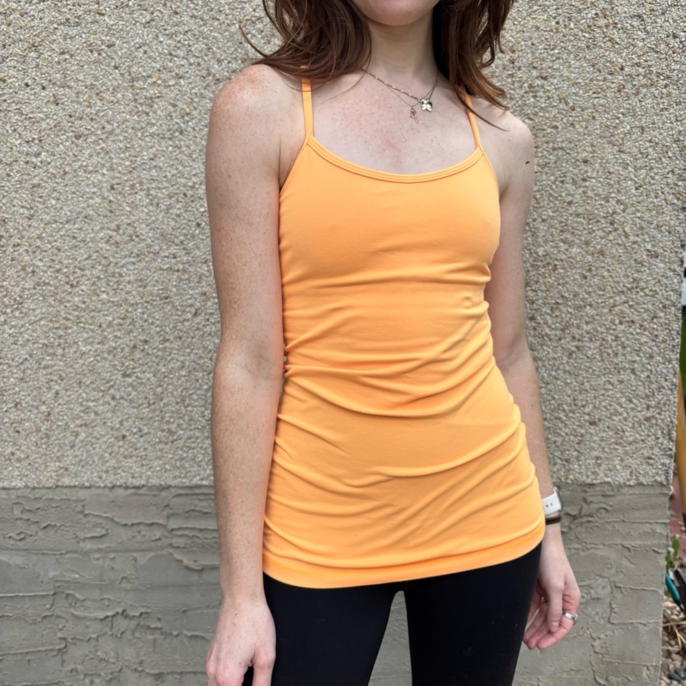 Lululemon Orange Power Y